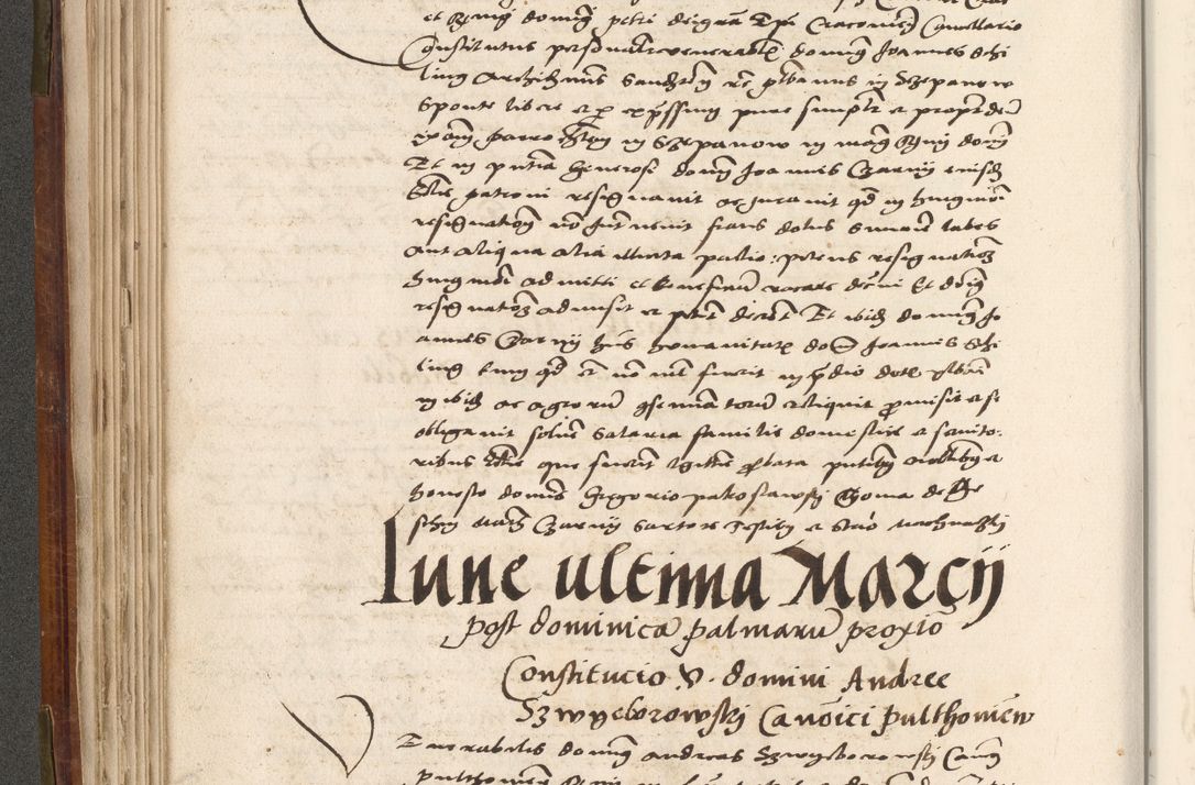 Zdjęcie nr 171 dla obiektu archiwalnego: Volumen (Pri)mum Actorum R(evere)nd(i)s(s)imi in Christo Patris D(omi)ni Petri de Gamratis Episcopi Cracoviensis a die prima mensis Novembris Anni 1539vi ad finem eiusdem anni et successive per annos 1539num et 1540mum
