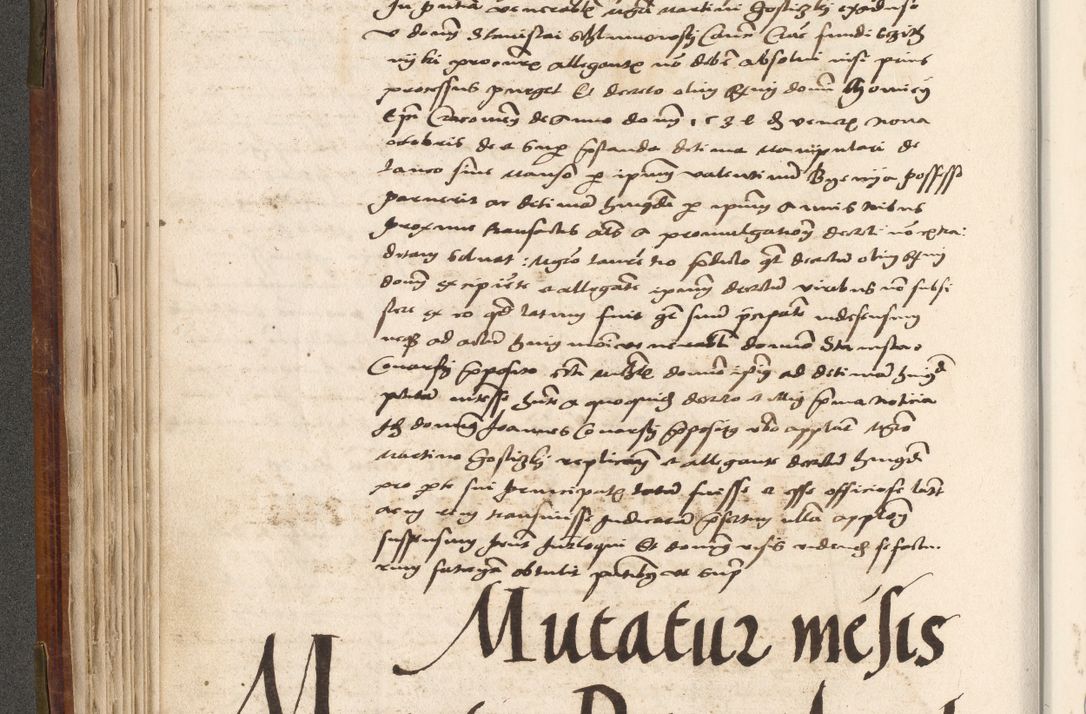 Zdjęcie nr 173 dla obiektu archiwalnego: Volumen (Pri)mum Actorum R(evere)nd(i)s(s)imi in Christo Patris D(omi)ni Petri de Gamratis Episcopi Cracoviensis a die prima mensis Novembris Anni 1539vi ad finem eiusdem anni et successive per annos 1539num et 1540mum