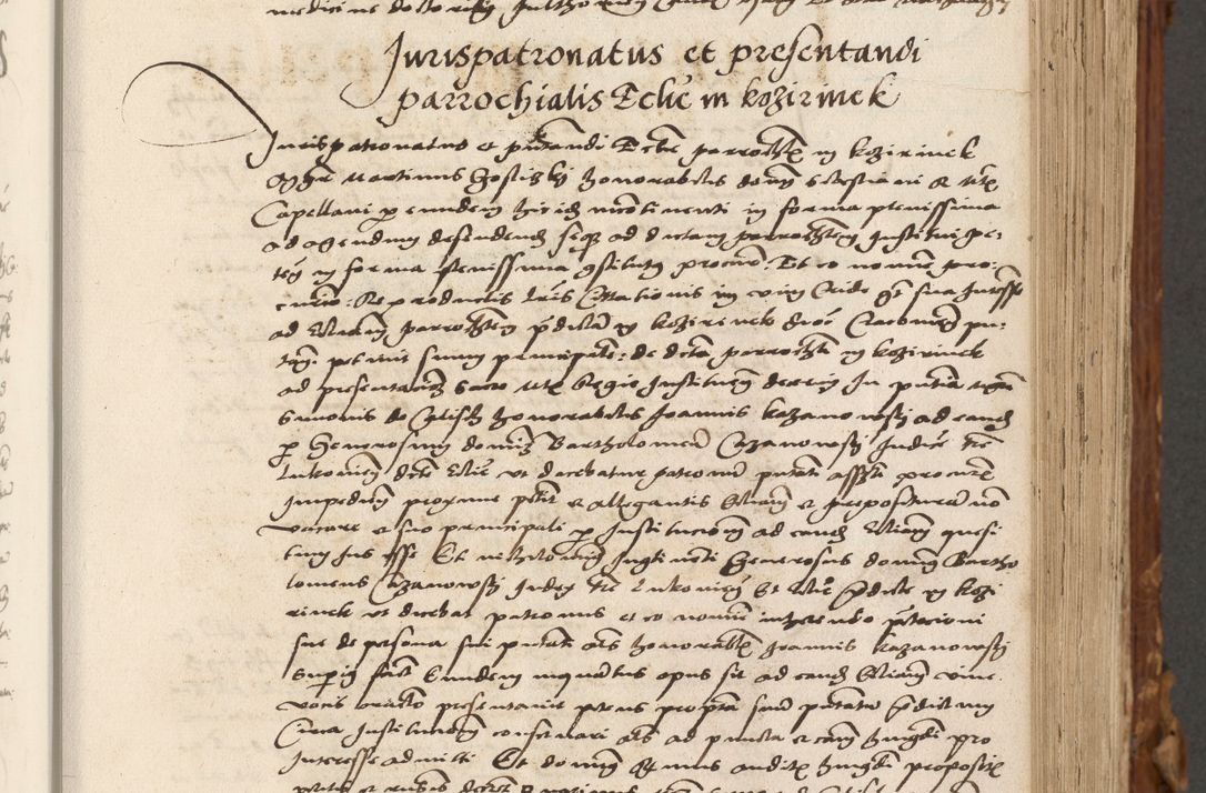 Zdjęcie nr 176 dla obiektu archiwalnego: Volumen (Pri)mum Actorum R(evere)nd(i)s(s)imi in Christo Patris D(omi)ni Petri de Gamratis Episcopi Cracoviensis a die prima mensis Novembris Anni 1539vi ad finem eiusdem anni et successive per annos 1539num et 1540mum