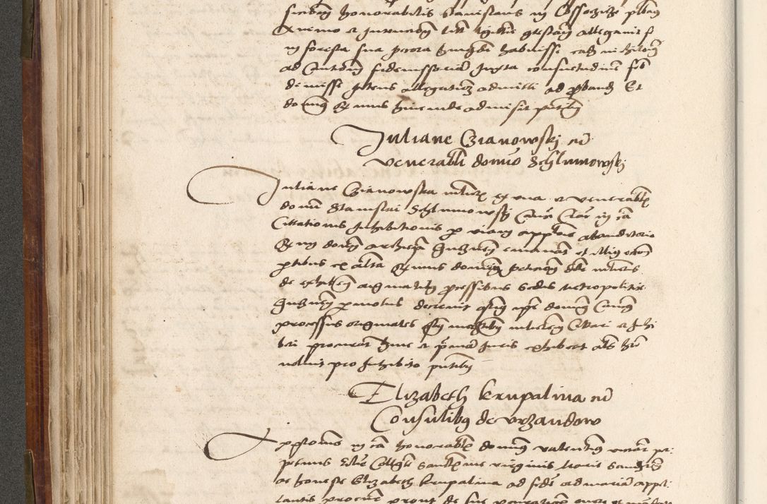 Zdjęcie nr 179 dla obiektu archiwalnego: Volumen (Pri)mum Actorum R(evere)nd(i)s(s)imi in Christo Patris D(omi)ni Petri de Gamratis Episcopi Cracoviensis a die prima mensis Novembris Anni 1539vi ad finem eiusdem anni et successive per annos 1539num et 1540mum