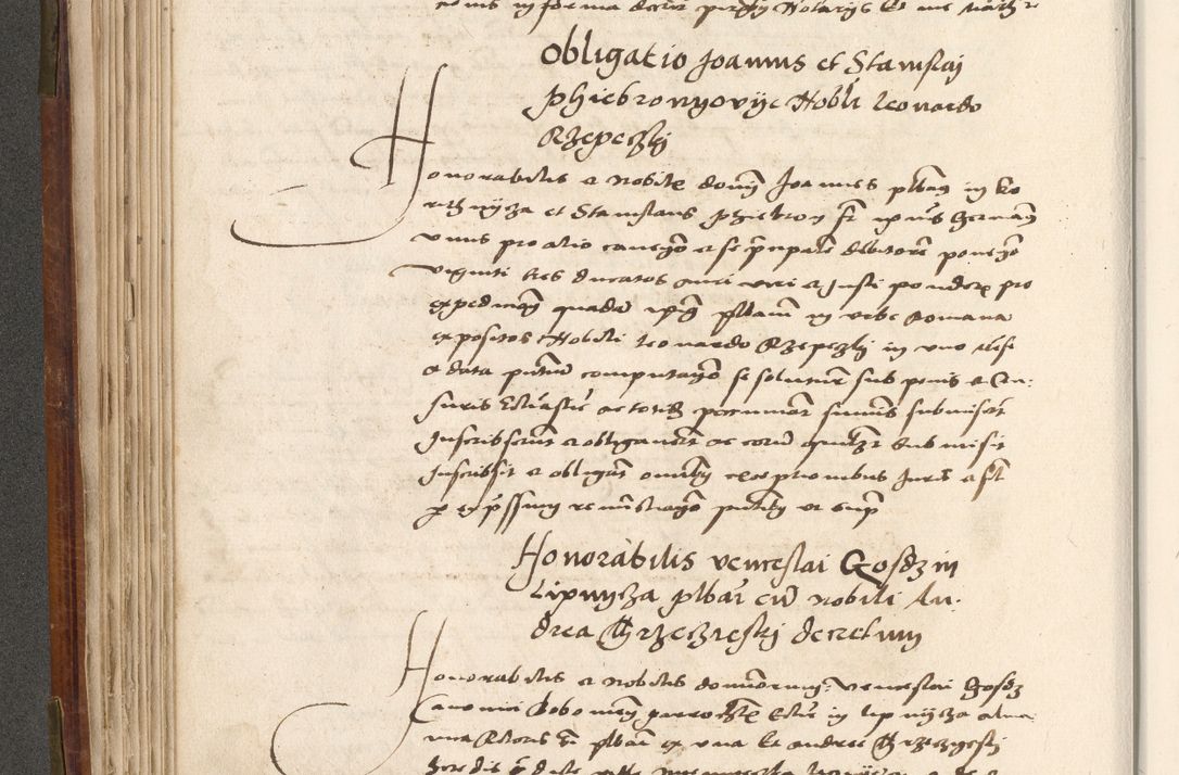 Zdjęcie nr 181 dla obiektu archiwalnego: Volumen (Pri)mum Actorum R(evere)nd(i)s(s)imi in Christo Patris D(omi)ni Petri de Gamratis Episcopi Cracoviensis a die prima mensis Novembris Anni 1539vi ad finem eiusdem anni et successive per annos 1539num et 1540mum