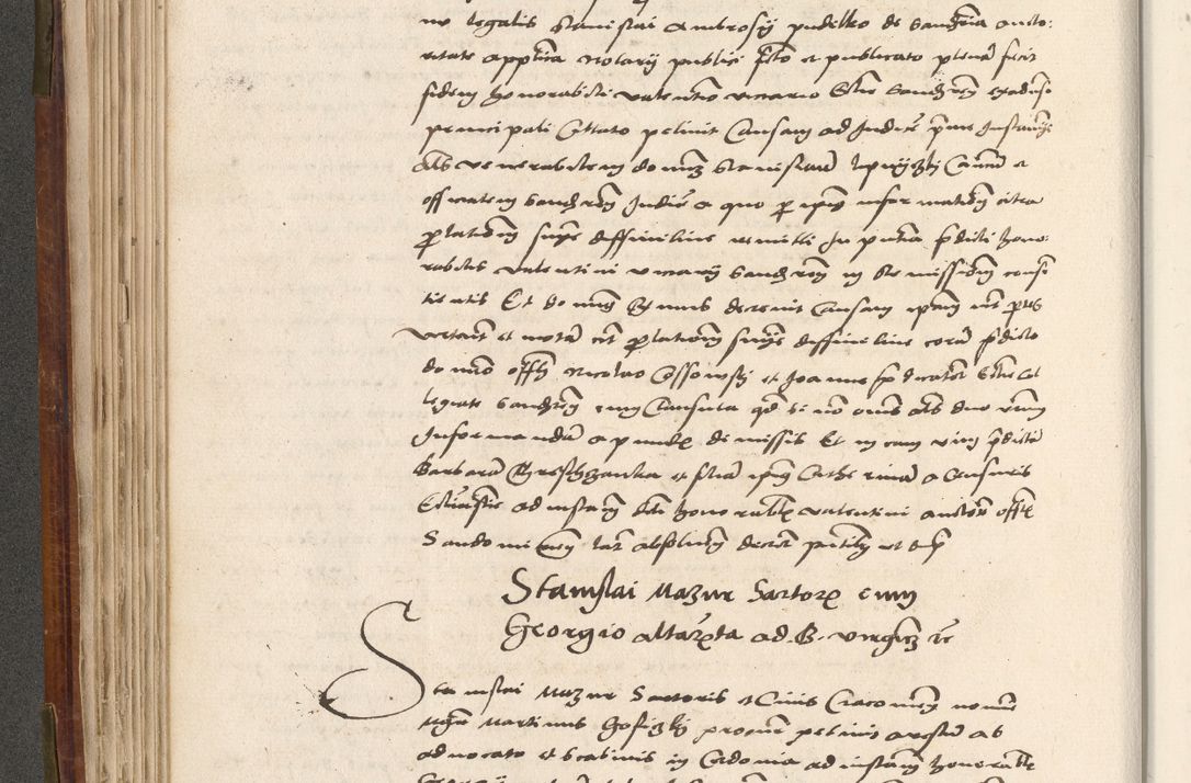 Zdjęcie nr 185 dla obiektu archiwalnego: Volumen (Pri)mum Actorum R(evere)nd(i)s(s)imi in Christo Patris D(omi)ni Petri de Gamratis Episcopi Cracoviensis a die prima mensis Novembris Anni 1539vi ad finem eiusdem anni et successive per annos 1539num et 1540mum