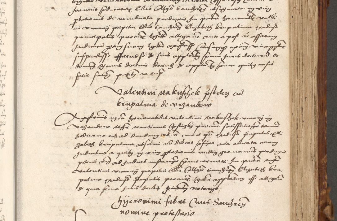 Zdjęcie nr 186 dla obiektu archiwalnego: Volumen (Pri)mum Actorum R(evere)nd(i)s(s)imi in Christo Patris D(omi)ni Petri de Gamratis Episcopi Cracoviensis a die prima mensis Novembris Anni 1539vi ad finem eiusdem anni et successive per annos 1539num et 1540mum