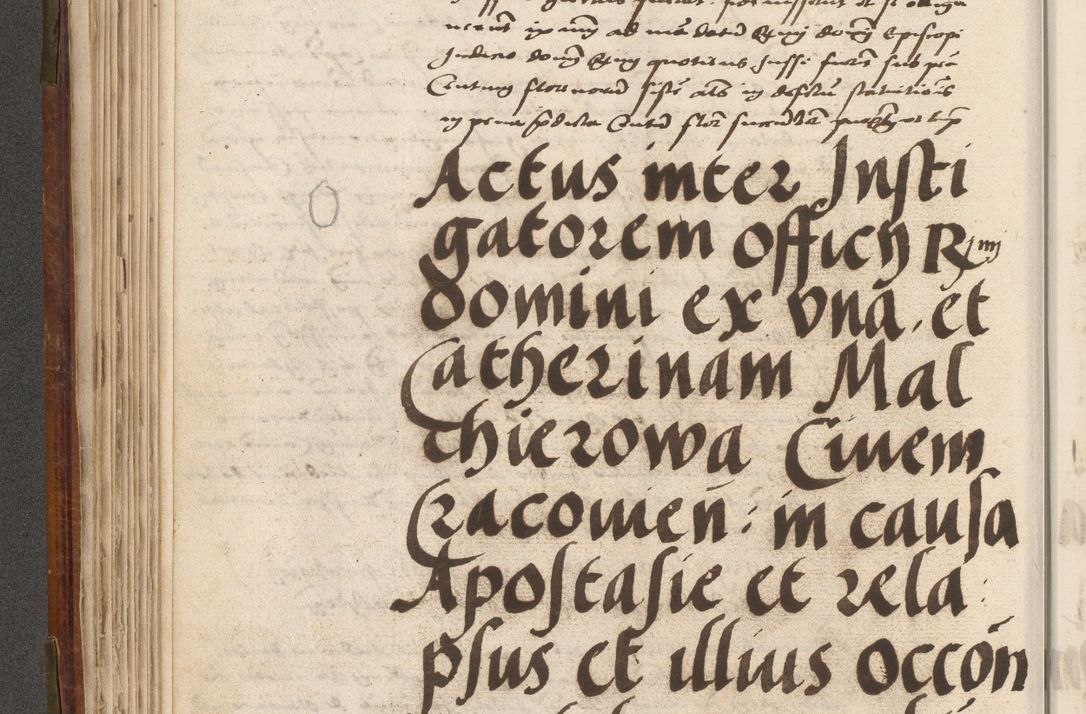 Zdjęcie nr 189 dla obiektu archiwalnego: Volumen (Pri)mum Actorum R(evere)nd(i)s(s)imi in Christo Patris D(omi)ni Petri de Gamratis Episcopi Cracoviensis a die prima mensis Novembris Anni 1539vi ad finem eiusdem anni et successive per annos 1539num et 1540mum