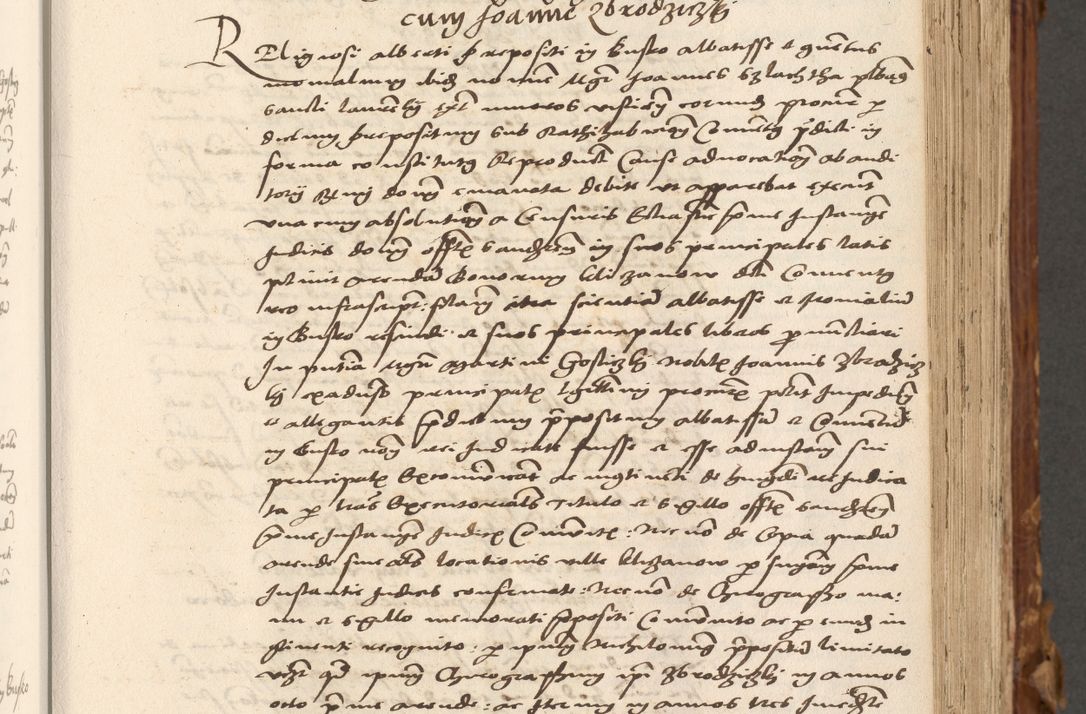 Zdjęcie nr 200 dla obiektu archiwalnego: Volumen (Pri)mum Actorum R(evere)nd(i)s(s)imi in Christo Patris D(omi)ni Petri de Gamratis Episcopi Cracoviensis a die prima mensis Novembris Anni 1539vi ad finem eiusdem anni et successive per annos 1539num et 1540mum