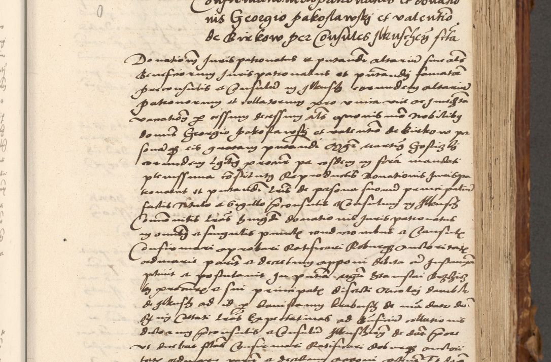 Zdjęcie nr 202 dla obiektu archiwalnego: Volumen (Pri)mum Actorum R(evere)nd(i)s(s)imi in Christo Patris D(omi)ni Petri de Gamratis Episcopi Cracoviensis a die prima mensis Novembris Anni 1539vi ad finem eiusdem anni et successive per annos 1539num et 1540mum