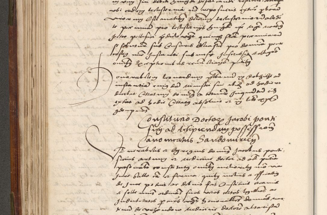 Zdjęcie nr 203 dla obiektu archiwalnego: Volumen (Pri)mum Actorum R(evere)nd(i)s(s)imi in Christo Patris D(omi)ni Petri de Gamratis Episcopi Cracoviensis a die prima mensis Novembris Anni 1539vi ad finem eiusdem anni et successive per annos 1539num et 1540mum