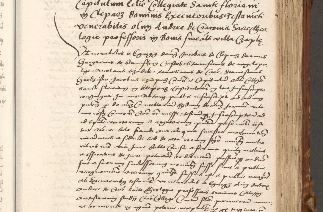 Zdjęcie nr 206 dla obiektu archiwalnego: Volumen (Pri)mum Actorum R(evere)nd(i)s(s)imi in Christo Patris D(omi)ni Petri de Gamratis Episcopi Cracoviensis a die prima mensis Novembris Anni 1539vi ad finem eiusdem anni et successive per annos 1539num et 1540mum