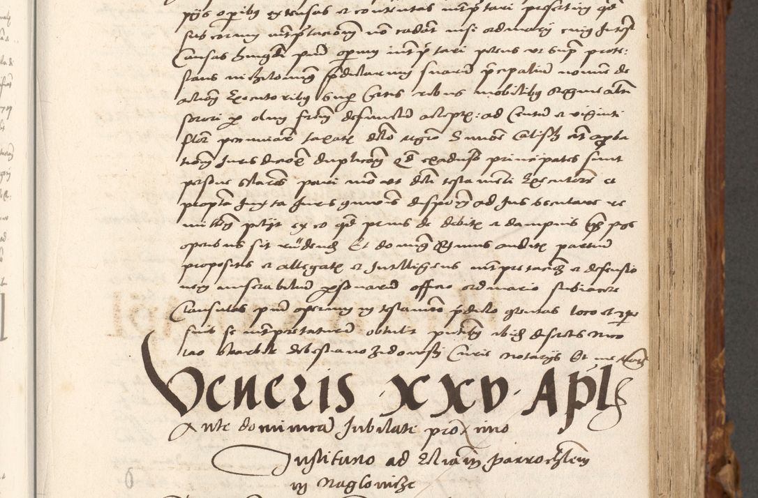 Zdjęcie nr 212 dla obiektu archiwalnego: Volumen (Pri)mum Actorum R(evere)nd(i)s(s)imi in Christo Patris D(omi)ni Petri de Gamratis Episcopi Cracoviensis a die prima mensis Novembris Anni 1539vi ad finem eiusdem anni et successive per annos 1539num et 1540mum