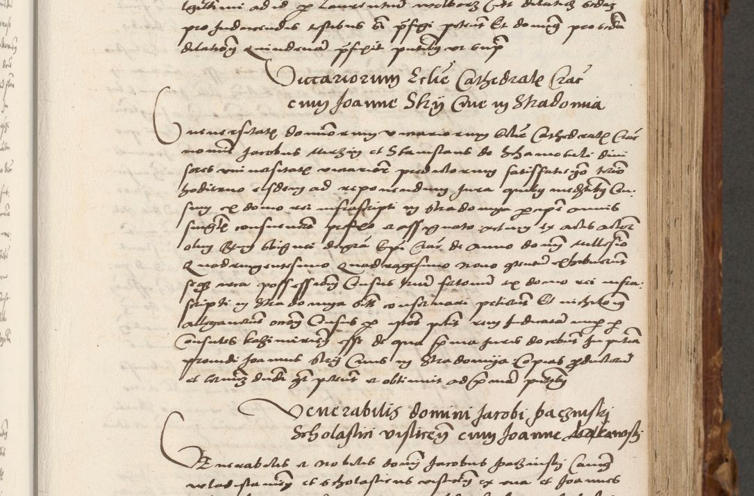 Zdjęcie nr 216 dla obiektu archiwalnego: Volumen (Pri)mum Actorum R(evere)nd(i)s(s)imi in Christo Patris D(omi)ni Petri de Gamratis Episcopi Cracoviensis a die prima mensis Novembris Anni 1539vi ad finem eiusdem anni et successive per annos 1539num et 1540mum