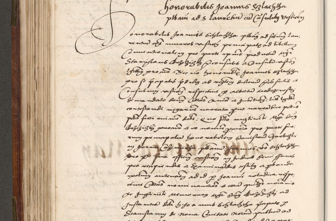 Zdjęcie nr 221 dla obiektu archiwalnego: Volumen (Pri)mum Actorum R(evere)nd(i)s(s)imi in Christo Patris D(omi)ni Petri de Gamratis Episcopi Cracoviensis a die prima mensis Novembris Anni 1539vi ad finem eiusdem anni et successive per annos 1539num et 1540mum