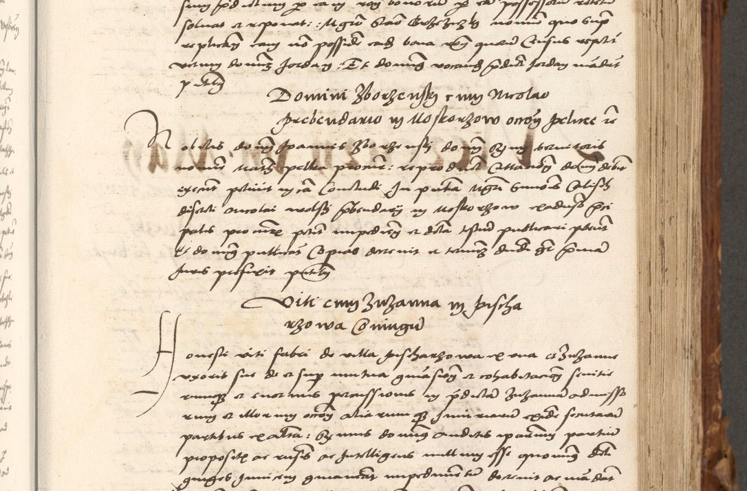 Zdjęcie nr 222 dla obiektu archiwalnego: Volumen (Pri)mum Actorum R(evere)nd(i)s(s)imi in Christo Patris D(omi)ni Petri de Gamratis Episcopi Cracoviensis a die prima mensis Novembris Anni 1539vi ad finem eiusdem anni et successive per annos 1539num et 1540mum