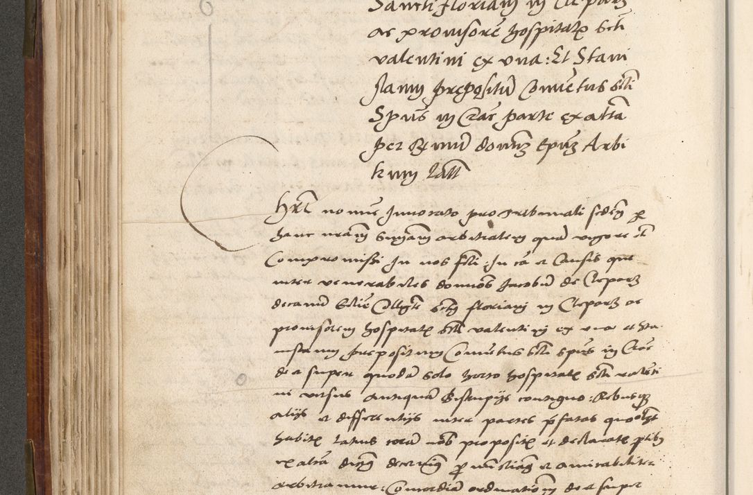 Zdjęcie nr 227 dla obiektu archiwalnego: Volumen (Pri)mum Actorum R(evere)nd(i)s(s)imi in Christo Patris D(omi)ni Petri de Gamratis Episcopi Cracoviensis a die prima mensis Novembris Anni 1539vi ad finem eiusdem anni et successive per annos 1539num et 1540mum