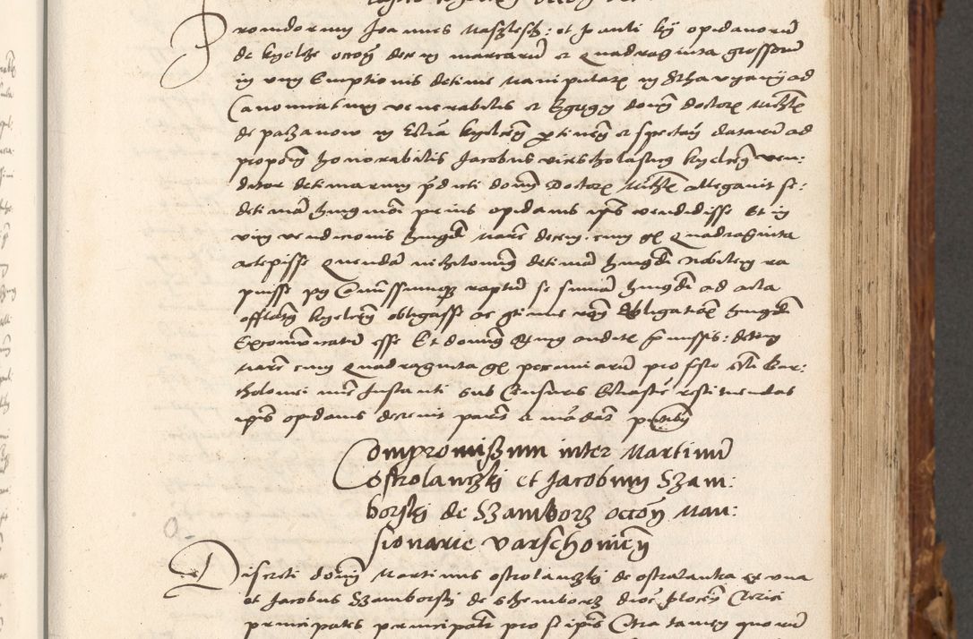 Zdjęcie nr 230 dla obiektu archiwalnego: Volumen (Pri)mum Actorum R(evere)nd(i)s(s)imi in Christo Patris D(omi)ni Petri de Gamratis Episcopi Cracoviensis a die prima mensis Novembris Anni 1539vi ad finem eiusdem anni et successive per annos 1539num et 1540mum