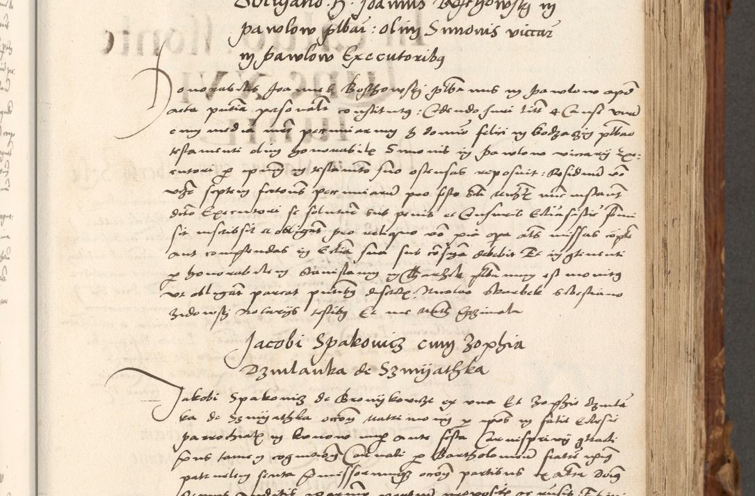 Zdjęcie nr 234 dla obiektu archiwalnego: Volumen (Pri)mum Actorum R(evere)nd(i)s(s)imi in Christo Patris D(omi)ni Petri de Gamratis Episcopi Cracoviensis a die prima mensis Novembris Anni 1539vi ad finem eiusdem anni et successive per annos 1539num et 1540mum