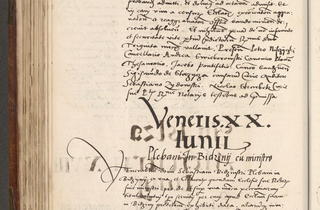 Zdjęcie nr 237 dla obiektu archiwalnego: Volumen (Pri)mum Actorum R(evere)nd(i)s(s)imi in Christo Patris D(omi)ni Petri de Gamratis Episcopi Cracoviensis a die prima mensis Novembris Anni 1539vi ad finem eiusdem anni et successive per annos 1539num et 1540mum
