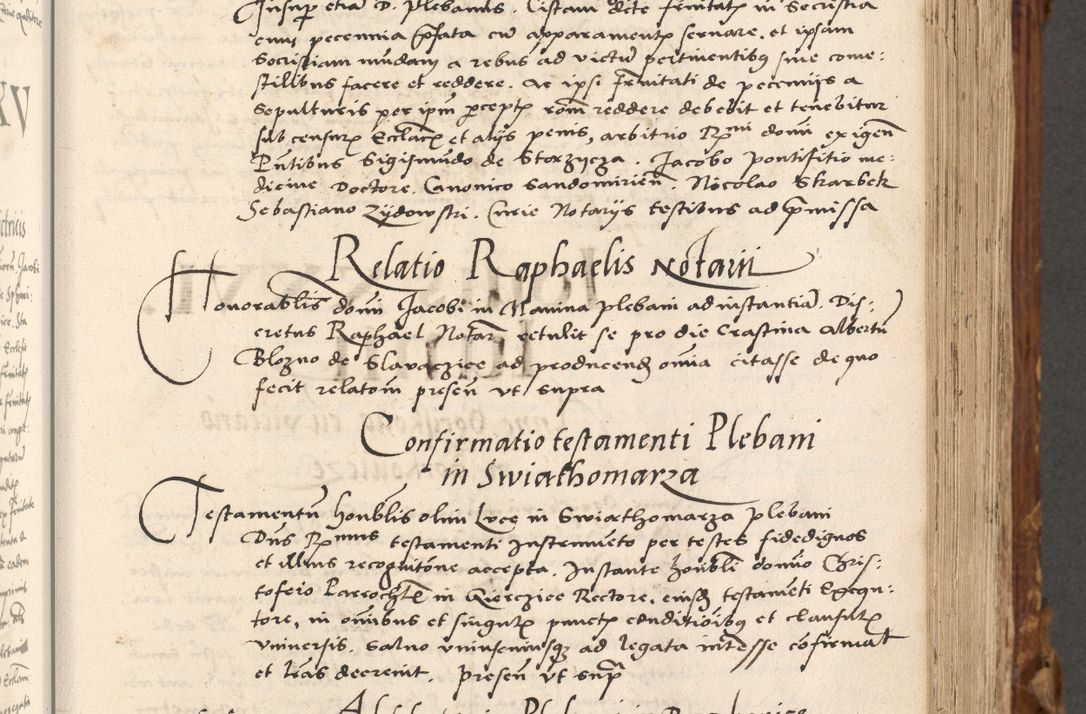 Zdjęcie nr 240 dla obiektu archiwalnego: Volumen (Pri)mum Actorum R(evere)nd(i)s(s)imi in Christo Patris D(omi)ni Petri de Gamratis Episcopi Cracoviensis a die prima mensis Novembris Anni 1539vi ad finem eiusdem anni et successive per annos 1539num et 1540mum
