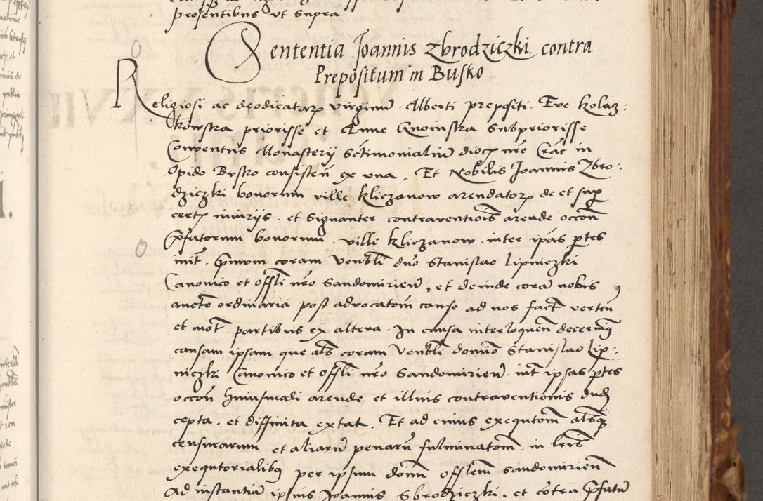 Zdjęcie nr 242 dla obiektu archiwalnego: Volumen (Pri)mum Actorum R(evere)nd(i)s(s)imi in Christo Patris D(omi)ni Petri de Gamratis Episcopi Cracoviensis a die prima mensis Novembris Anni 1539vi ad finem eiusdem anni et successive per annos 1539num et 1540mum