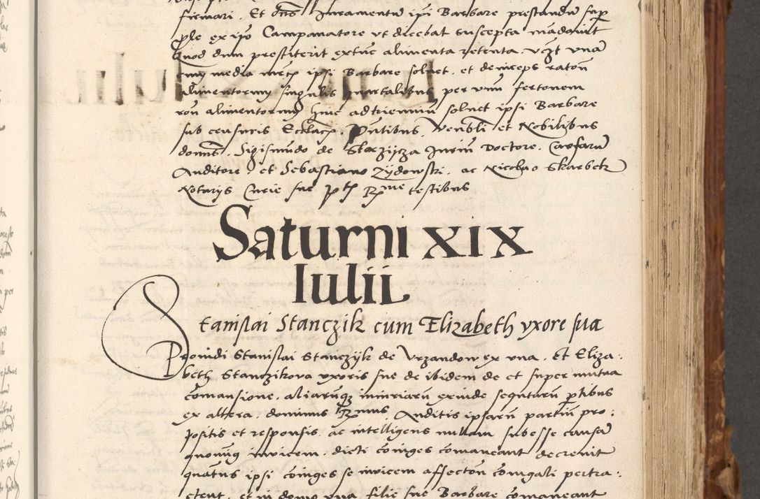 Zdjęcie nr 252 dla obiektu archiwalnego: Volumen (Pri)mum Actorum R(evere)nd(i)s(s)imi in Christo Patris D(omi)ni Petri de Gamratis Episcopi Cracoviensis a die prima mensis Novembris Anni 1539vi ad finem eiusdem anni et successive per annos 1539num et 1540mum