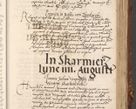 Zdjęcie nr 260 dla obiektu archiwalnego: Volumen (Pri)mum Actorum R(evere)nd(i)s(s)imi in Christo Patris D(omi)ni Petri de Gamratis Episcopi Cracoviensis a die prima mensis Novembris Anni 1539vi ad finem eiusdem anni et successive per annos 1539num et 1540mum