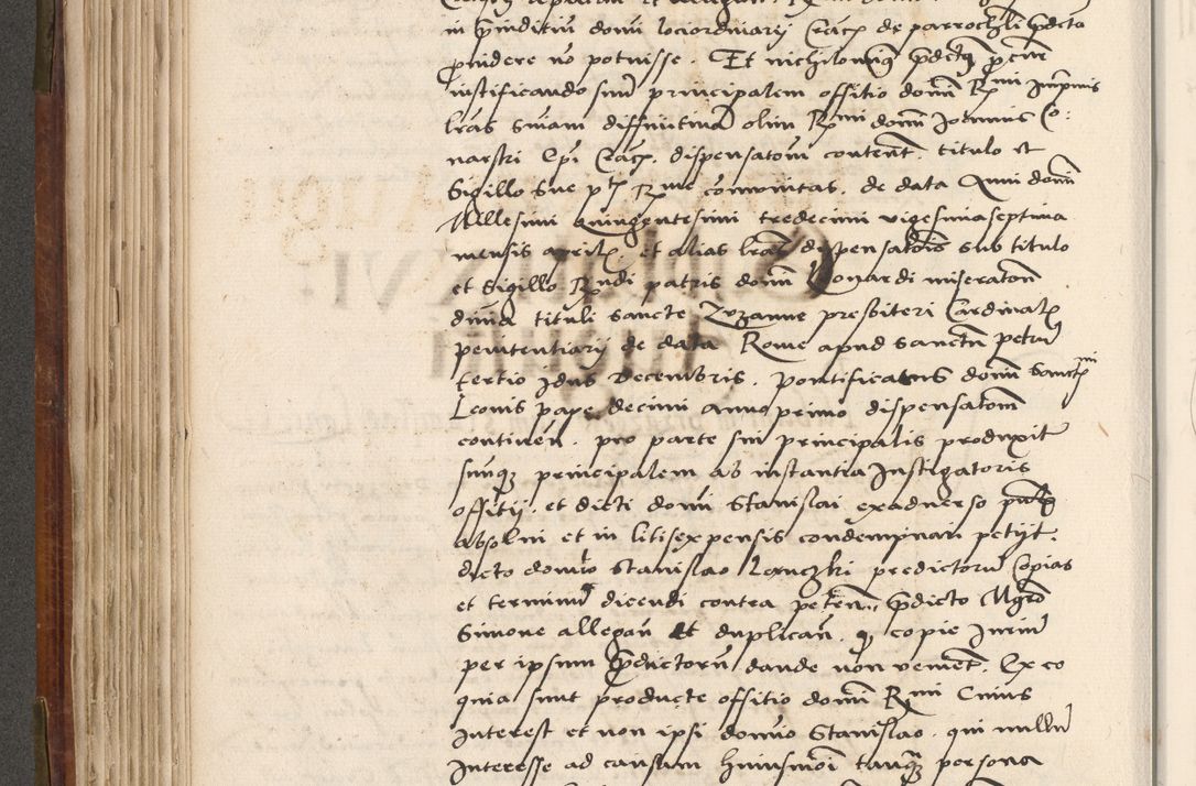 Zdjęcie nr 263 dla obiektu archiwalnego: Volumen (Pri)mum Actorum R(evere)nd(i)s(s)imi in Christo Patris D(omi)ni Petri de Gamratis Episcopi Cracoviensis a die prima mensis Novembris Anni 1539vi ad finem eiusdem anni et successive per annos 1539num et 1540mum