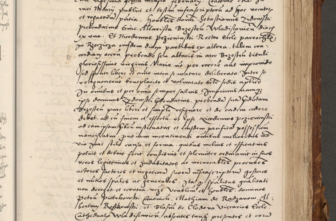 Zdjęcie nr 268 dla obiektu archiwalnego: Volumen (Pri)mum Actorum R(evere)nd(i)s(s)imi in Christo Patris D(omi)ni Petri de Gamratis Episcopi Cracoviensis a die prima mensis Novembris Anni 1539vi ad finem eiusdem anni et successive per annos 1539num et 1540mum