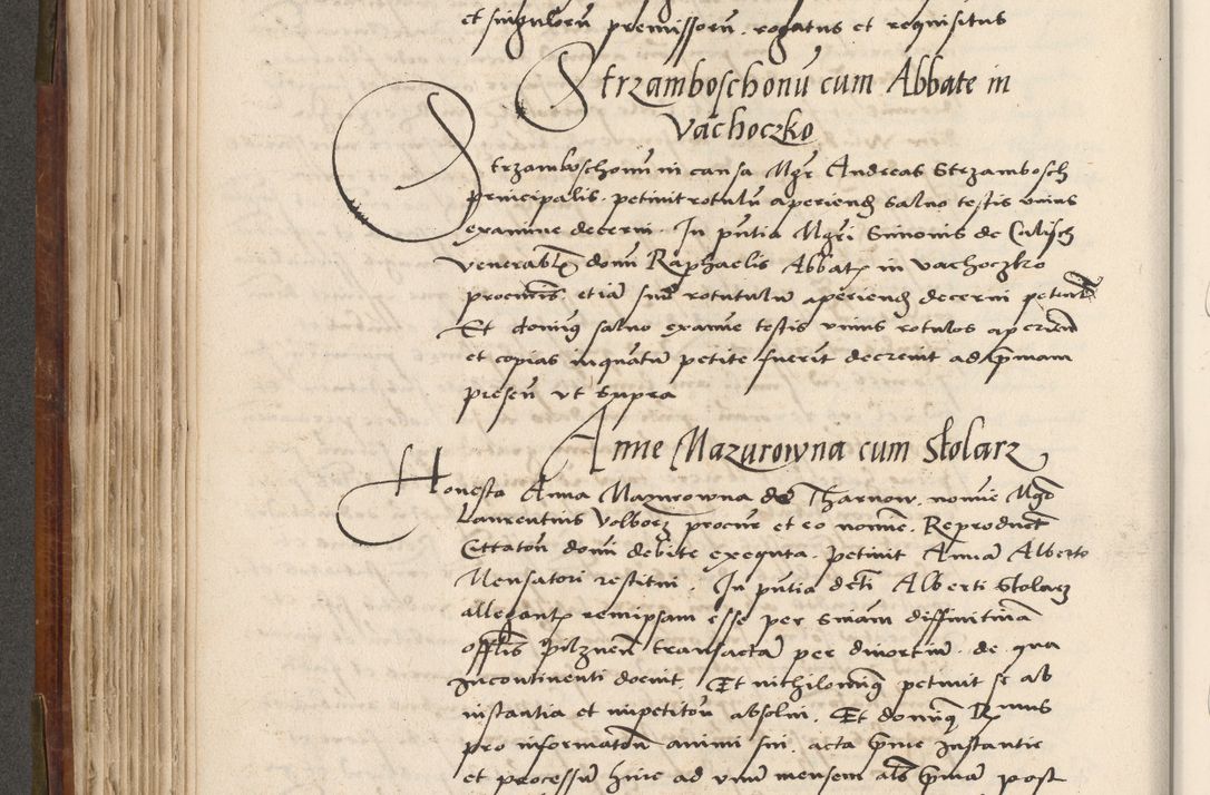 Zdjęcie nr 271 dla obiektu archiwalnego: Volumen (Pri)mum Actorum R(evere)nd(i)s(s)imi in Christo Patris D(omi)ni Petri de Gamratis Episcopi Cracoviensis a die prima mensis Novembris Anni 1539vi ad finem eiusdem anni et successive per annos 1539num et 1540mum