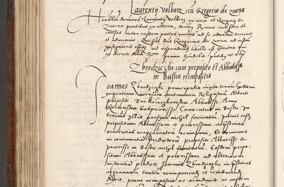Zdjęcie nr 273 dla obiektu archiwalnego: Volumen (Pri)mum Actorum R(evere)nd(i)s(s)imi in Christo Patris D(omi)ni Petri de Gamratis Episcopi Cracoviensis a die prima mensis Novembris Anni 1539vi ad finem eiusdem anni et successive per annos 1539num et 1540mum