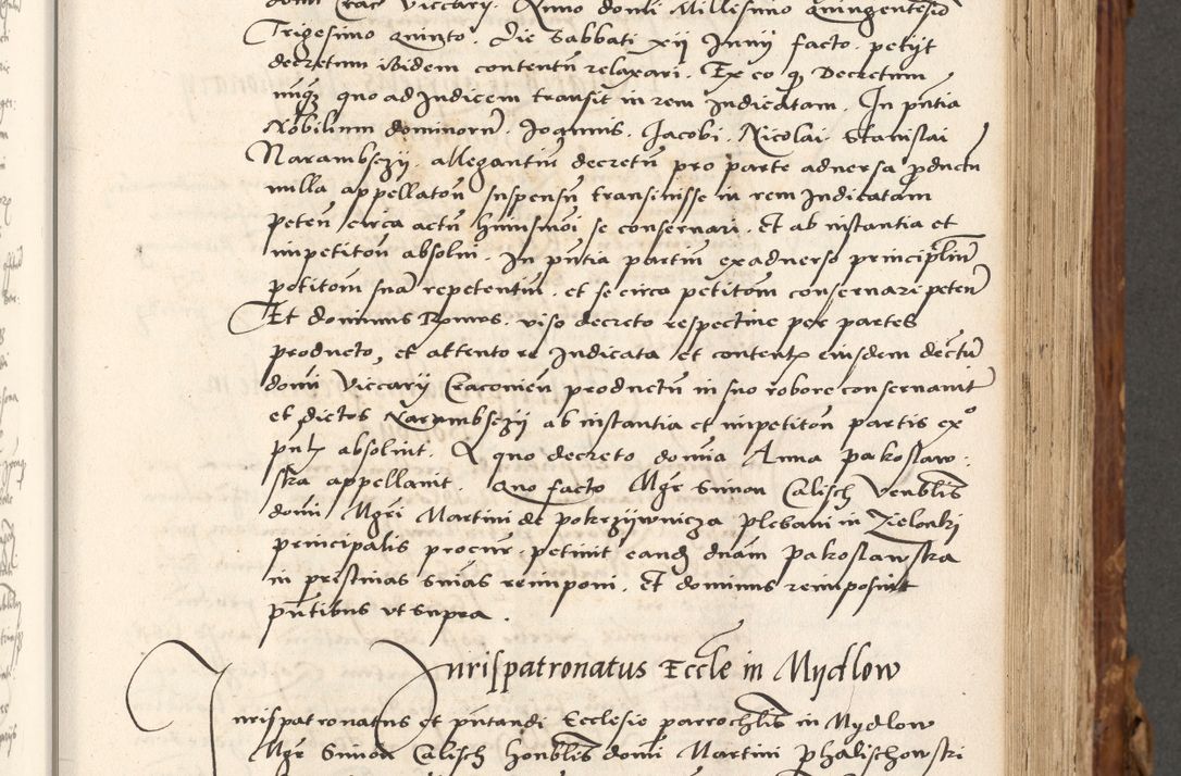 Zdjęcie nr 276 dla obiektu archiwalnego: Volumen (Pri)mum Actorum R(evere)nd(i)s(s)imi in Christo Patris D(omi)ni Petri de Gamratis Episcopi Cracoviensis a die prima mensis Novembris Anni 1539vi ad finem eiusdem anni et successive per annos 1539num et 1540mum