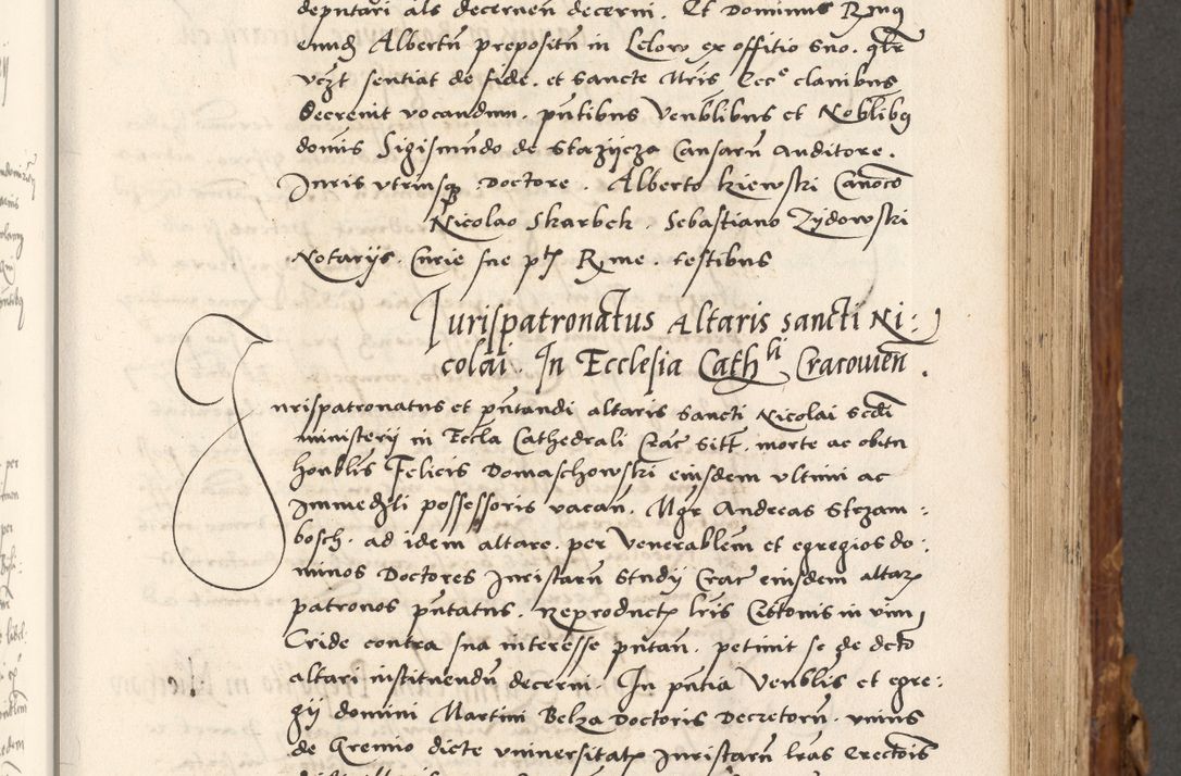 Zdjęcie nr 278 dla obiektu archiwalnego: Volumen (Pri)mum Actorum R(evere)nd(i)s(s)imi in Christo Patris D(omi)ni Petri de Gamratis Episcopi Cracoviensis a die prima mensis Novembris Anni 1539vi ad finem eiusdem anni et successive per annos 1539num et 1540mum