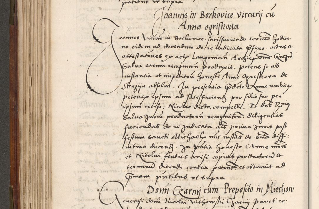 Zdjęcie nr 279 dla obiektu archiwalnego: Volumen (Pri)mum Actorum R(evere)nd(i)s(s)imi in Christo Patris D(omi)ni Petri de Gamratis Episcopi Cracoviensis a die prima mensis Novembris Anni 1539vi ad finem eiusdem anni et successive per annos 1539num et 1540mum