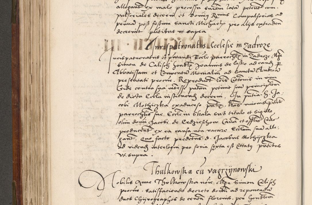 Zdjęcie nr 287 dla obiektu archiwalnego: Volumen (Pri)mum Actorum R(evere)nd(i)s(s)imi in Christo Patris D(omi)ni Petri de Gamratis Episcopi Cracoviensis a die prima mensis Novembris Anni 1539vi ad finem eiusdem anni et successive per annos 1539num et 1540mum