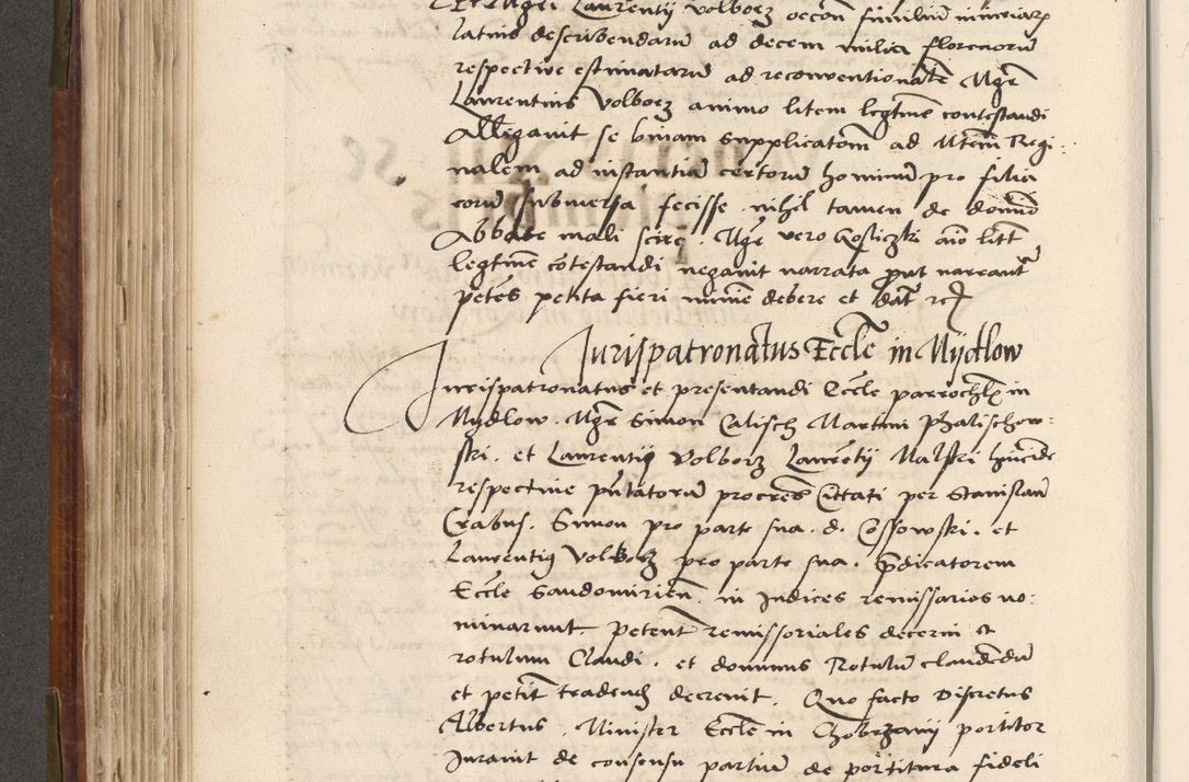 Zdjęcie nr 295 dla obiektu archiwalnego: Volumen (Pri)mum Actorum R(evere)nd(i)s(s)imi in Christo Patris D(omi)ni Petri de Gamratis Episcopi Cracoviensis a die prima mensis Novembris Anni 1539vi ad finem eiusdem anni et successive per annos 1539num et 1540mum