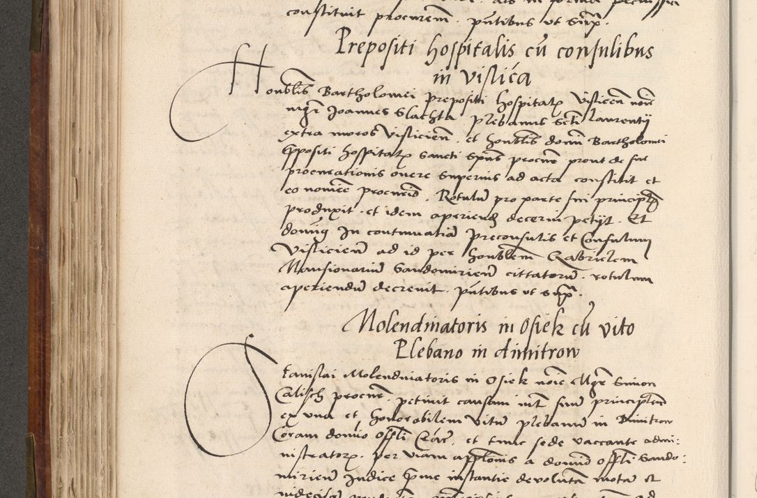 Zdjęcie nr 299 dla obiektu archiwalnego: Volumen (Pri)mum Actorum R(evere)nd(i)s(s)imi in Christo Patris D(omi)ni Petri de Gamratis Episcopi Cracoviensis a die prima mensis Novembris Anni 1539vi ad finem eiusdem anni et successive per annos 1539num et 1540mum