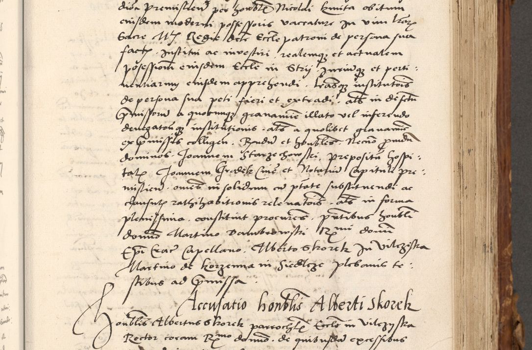 Zdjęcie nr 300 dla obiektu archiwalnego: Volumen (Pri)mum Actorum R(evere)nd(i)s(s)imi in Christo Patris D(omi)ni Petri de Gamratis Episcopi Cracoviensis a die prima mensis Novembris Anni 1539vi ad finem eiusdem anni et successive per annos 1539num et 1540mum