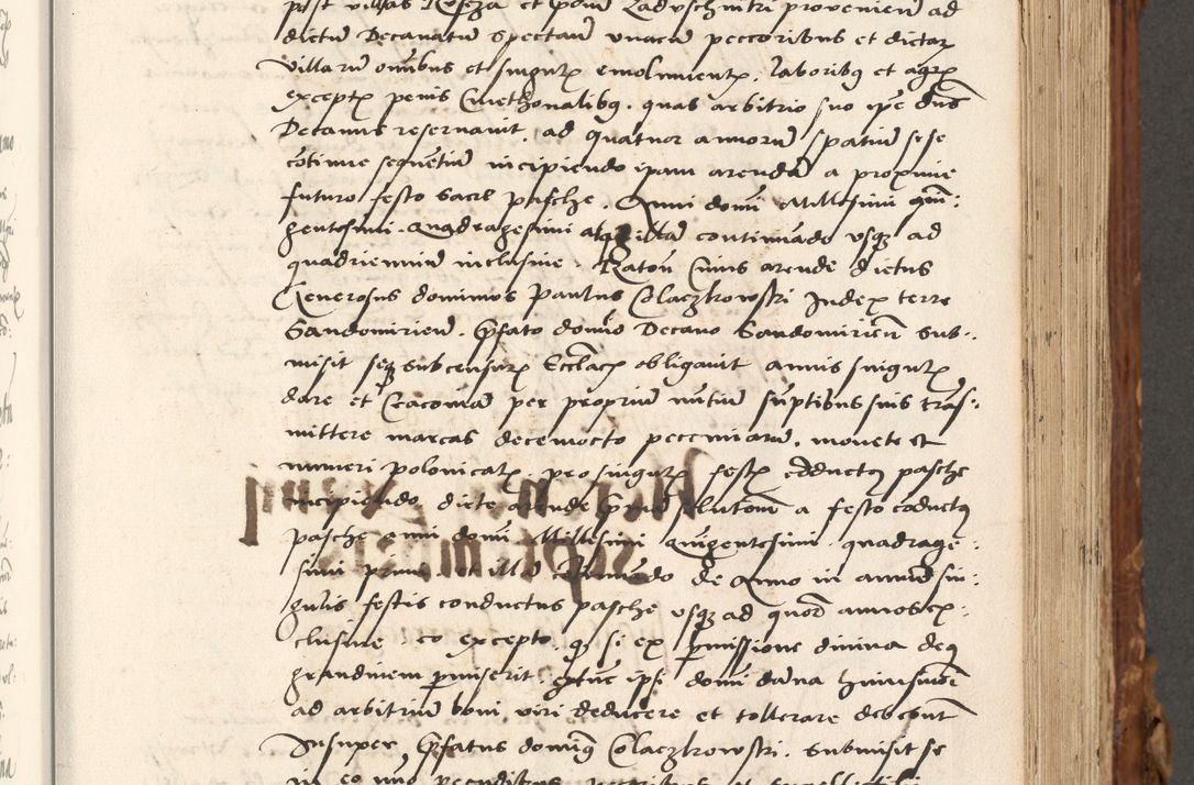 Zdjęcie nr 310 dla obiektu archiwalnego: Volumen (Pri)mum Actorum R(evere)nd(i)s(s)imi in Christo Patris D(omi)ni Petri de Gamratis Episcopi Cracoviensis a die prima mensis Novembris Anni 1539vi ad finem eiusdem anni et successive per annos 1539num et 1540mum
