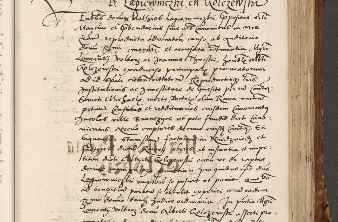 Zdjęcie nr 318 dla obiektu archiwalnego: Volumen (Pri)mum Actorum R(evere)nd(i)s(s)imi in Christo Patris D(omi)ni Petri de Gamratis Episcopi Cracoviensis a die prima mensis Novembris Anni 1539vi ad finem eiusdem anni et successive per annos 1539num et 1540mum