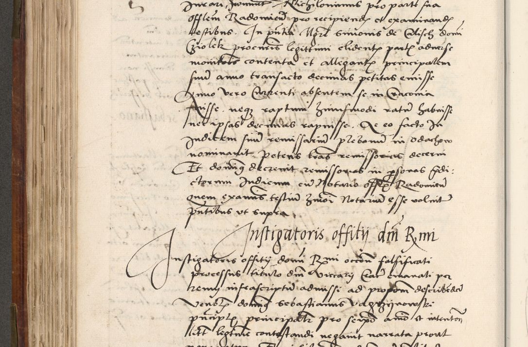 Zdjęcie nr 325 dla obiektu archiwalnego: Volumen (Pri)mum Actorum R(evere)nd(i)s(s)imi in Christo Patris D(omi)ni Petri de Gamratis Episcopi Cracoviensis a die prima mensis Novembris Anni 1539vi ad finem eiusdem anni et successive per annos 1539num et 1540mum