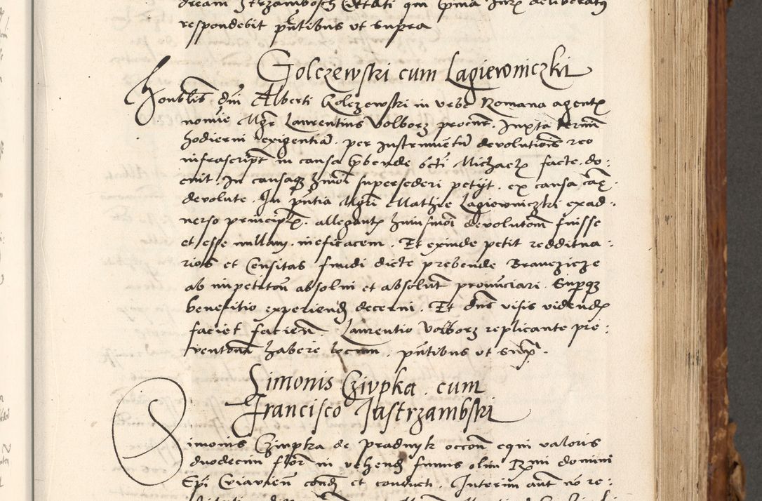 Zdjęcie nr 326 dla obiektu archiwalnego: Volumen (Pri)mum Actorum R(evere)nd(i)s(s)imi in Christo Patris D(omi)ni Petri de Gamratis Episcopi Cracoviensis a die prima mensis Novembris Anni 1539vi ad finem eiusdem anni et successive per annos 1539num et 1540mum