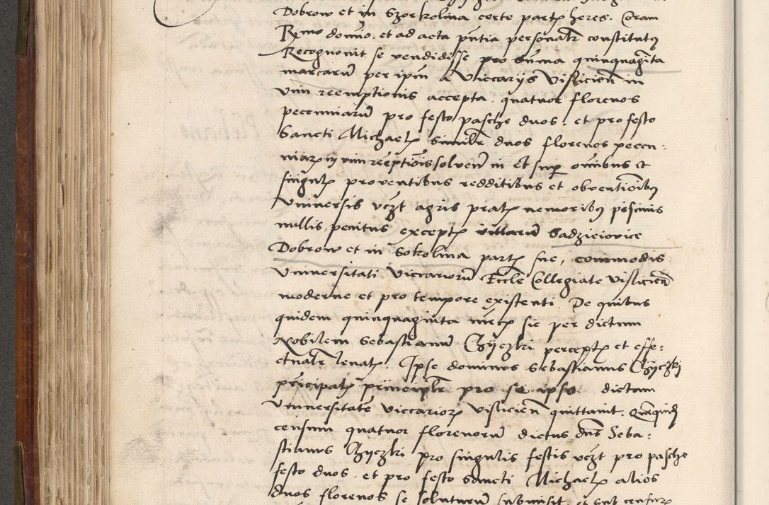 Zdjęcie nr 329 dla obiektu archiwalnego: Volumen (Pri)mum Actorum R(evere)nd(i)s(s)imi in Christo Patris D(omi)ni Petri de Gamratis Episcopi Cracoviensis a die prima mensis Novembris Anni 1539vi ad finem eiusdem anni et successive per annos 1539num et 1540mum