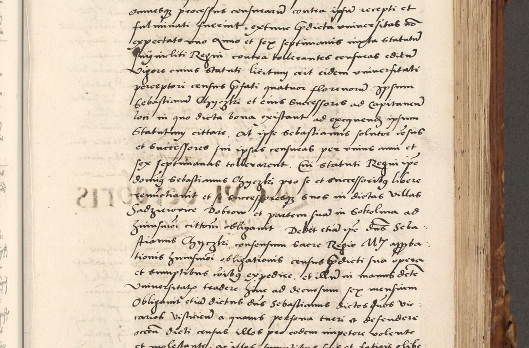 Zdjęcie nr 330 dla obiektu archiwalnego: Volumen (Pri)mum Actorum R(evere)nd(i)s(s)imi in Christo Patris D(omi)ni Petri de Gamratis Episcopi Cracoviensis a die prima mensis Novembris Anni 1539vi ad finem eiusdem anni et successive per annos 1539num et 1540mum