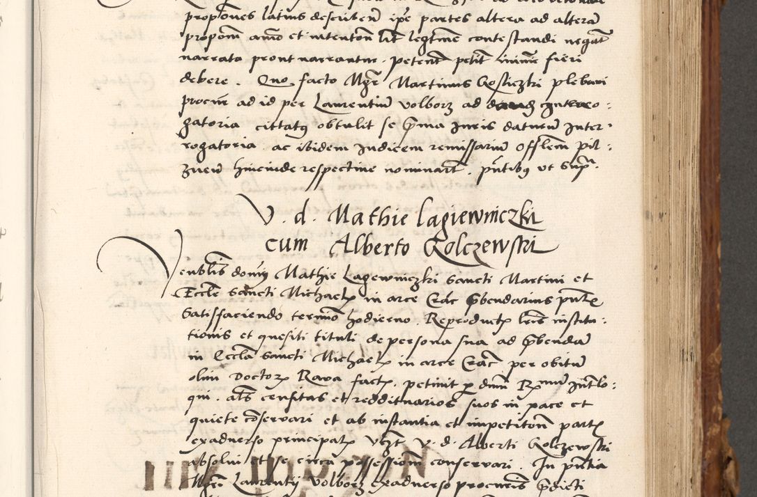 Zdjęcie nr 334 dla obiektu archiwalnego: Volumen (Pri)mum Actorum R(evere)nd(i)s(s)imi in Christo Patris D(omi)ni Petri de Gamratis Episcopi Cracoviensis a die prima mensis Novembris Anni 1539vi ad finem eiusdem anni et successive per annos 1539num et 1540mum