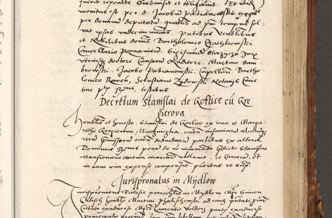 Zdjęcie nr 336 dla obiektu archiwalnego: Volumen (Pri)mum Actorum R(evere)nd(i)s(s)imi in Christo Patris D(omi)ni Petri de Gamratis Episcopi Cracoviensis a die prima mensis Novembris Anni 1539vi ad finem eiusdem anni et successive per annos 1539num et 1540mum