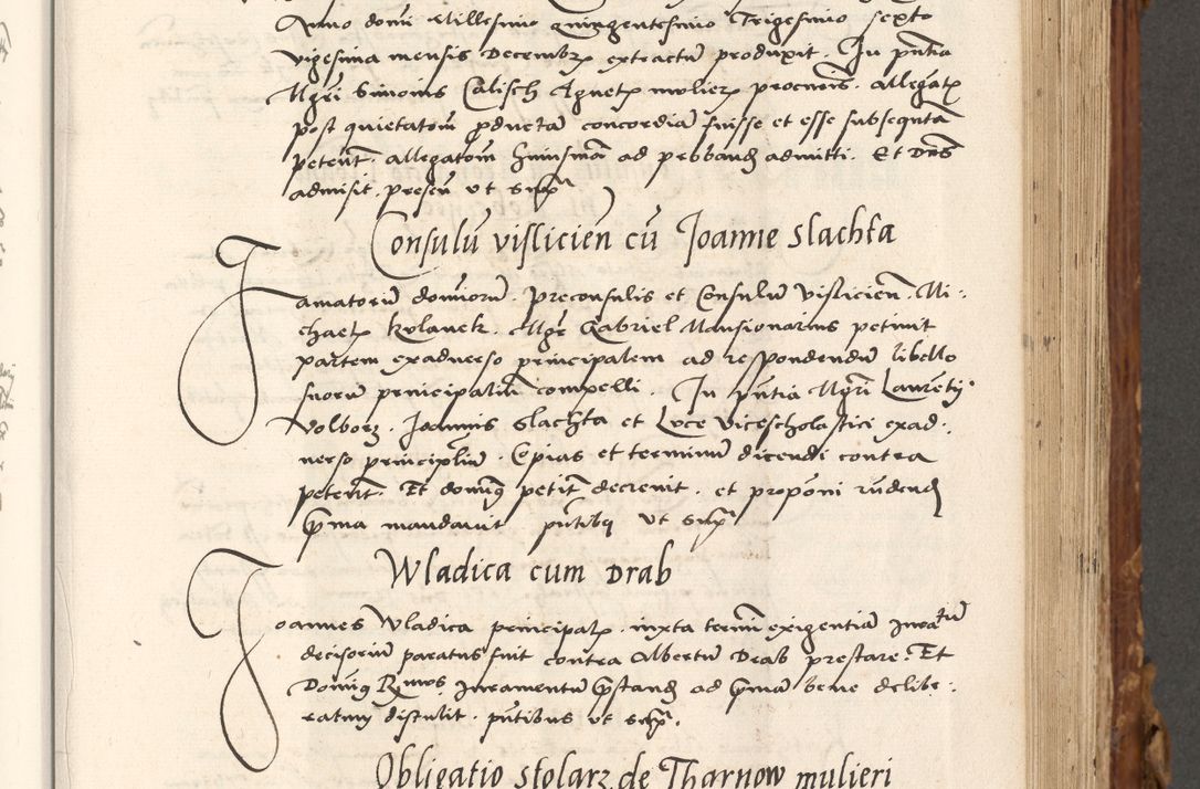 Zdjęcie nr 338 dla obiektu archiwalnego: Volumen (Pri)mum Actorum R(evere)nd(i)s(s)imi in Christo Patris D(omi)ni Petri de Gamratis Episcopi Cracoviensis a die prima mensis Novembris Anni 1539vi ad finem eiusdem anni et successive per annos 1539num et 1540mum