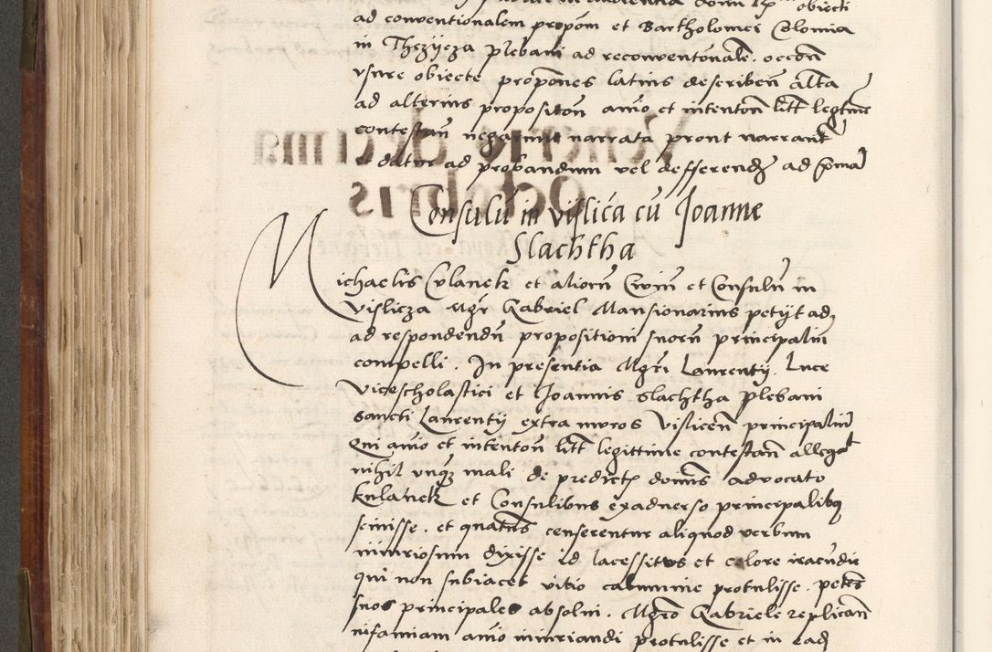 Zdjęcie nr 341 dla obiektu archiwalnego: Volumen (Pri)mum Actorum R(evere)nd(i)s(s)imi in Christo Patris D(omi)ni Petri de Gamratis Episcopi Cracoviensis a die prima mensis Novembris Anni 1539vi ad finem eiusdem anni et successive per annos 1539num et 1540mum