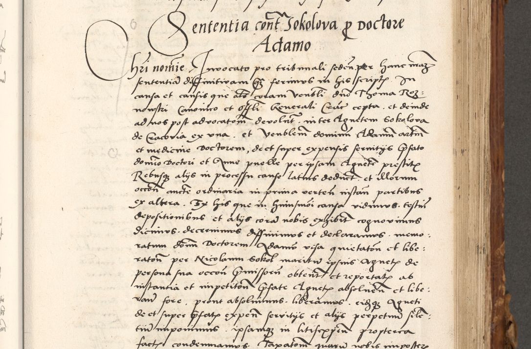 Zdjęcie nr 342 dla obiektu archiwalnego: Volumen (Pri)mum Actorum R(evere)nd(i)s(s)imi in Christo Patris D(omi)ni Petri de Gamratis Episcopi Cracoviensis a die prima mensis Novembris Anni 1539vi ad finem eiusdem anni et successive per annos 1539num et 1540mum