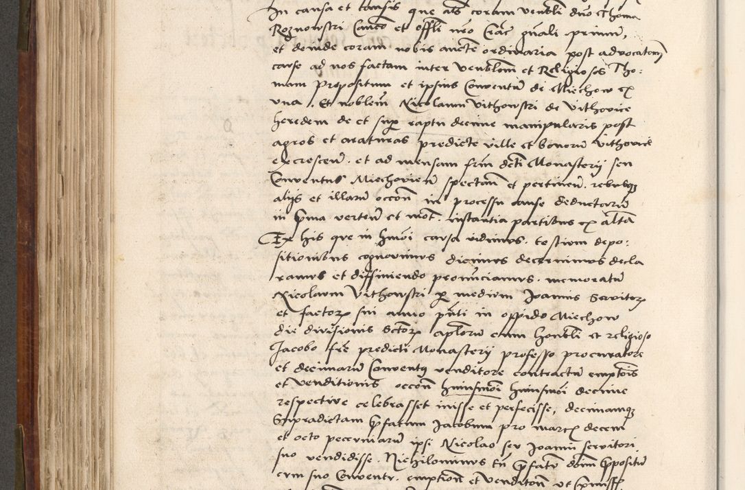 Zdjęcie nr 343 dla obiektu archiwalnego: Volumen (Pri)mum Actorum R(evere)nd(i)s(s)imi in Christo Patris D(omi)ni Petri de Gamratis Episcopi Cracoviensis a die prima mensis Novembris Anni 1539vi ad finem eiusdem anni et successive per annos 1539num et 1540mum