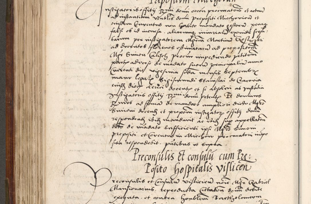Zdjęcie nr 345 dla obiektu archiwalnego: Volumen (Pri)mum Actorum R(evere)nd(i)s(s)imi in Christo Patris D(omi)ni Petri de Gamratis Episcopi Cracoviensis a die prima mensis Novembris Anni 1539vi ad finem eiusdem anni et successive per annos 1539num et 1540mum
