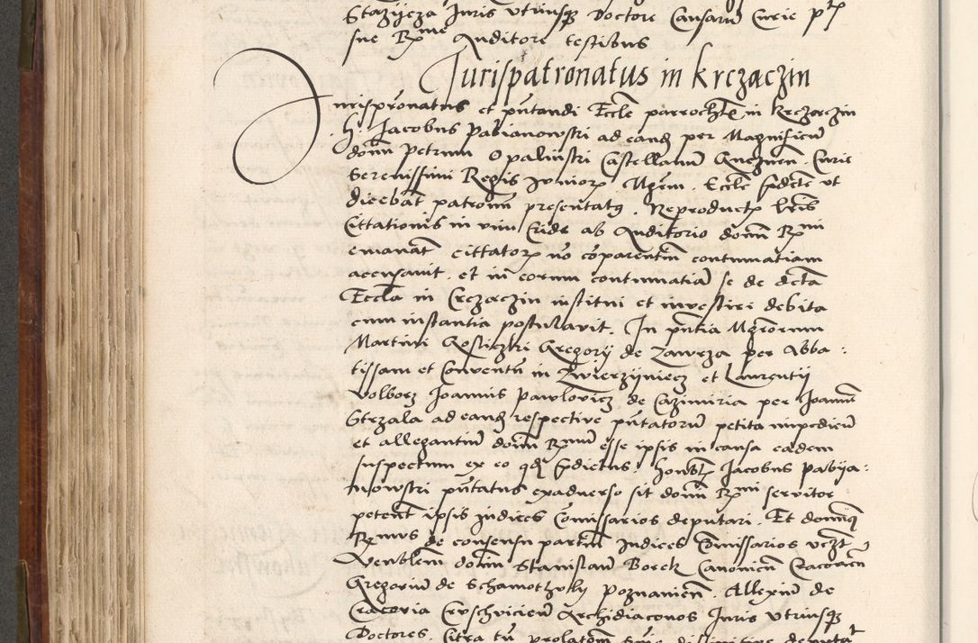 Zdjęcie nr 347 dla obiektu archiwalnego: Volumen (Pri)mum Actorum R(evere)nd(i)s(s)imi in Christo Patris D(omi)ni Petri de Gamratis Episcopi Cracoviensis a die prima mensis Novembris Anni 1539vi ad finem eiusdem anni et successive per annos 1539num et 1540mum