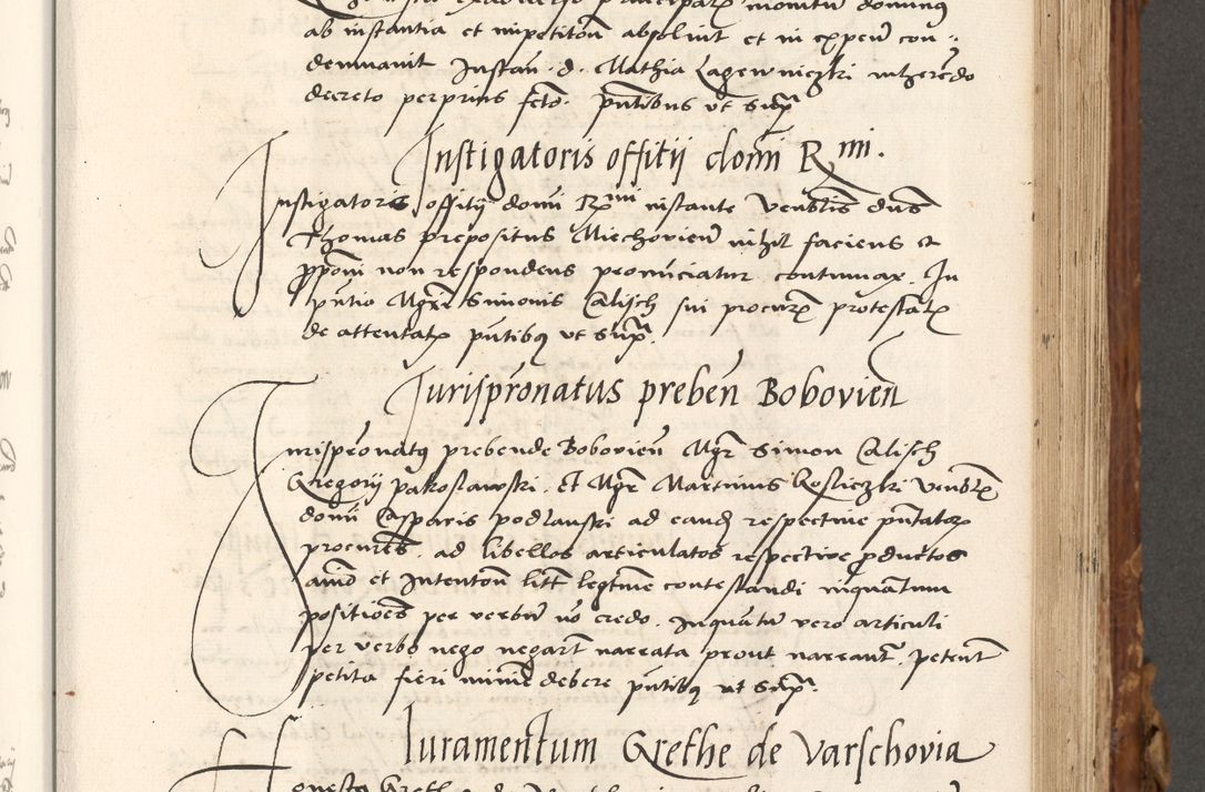 Zdjęcie nr 354 dla obiektu archiwalnego: Volumen (Pri)mum Actorum R(evere)nd(i)s(s)imi in Christo Patris D(omi)ni Petri de Gamratis Episcopi Cracoviensis a die prima mensis Novembris Anni 1539vi ad finem eiusdem anni et successive per annos 1539num et 1540mum